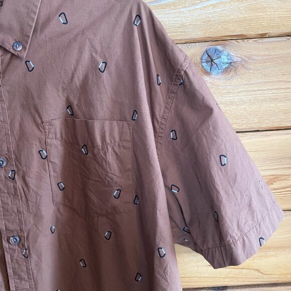 Prana Broderick Carabiner Printed Button Down - Picture 6 of 7